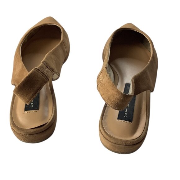 Steven By Steve Madden Womens Tan Suede Slingback Pointed Toe Flats Size 8.5 M - Picture 11 of 16